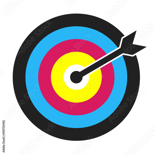 Bullseye Print