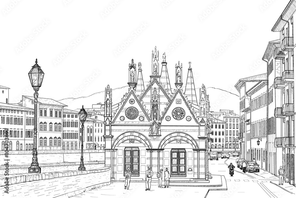 Sketch of the Church 