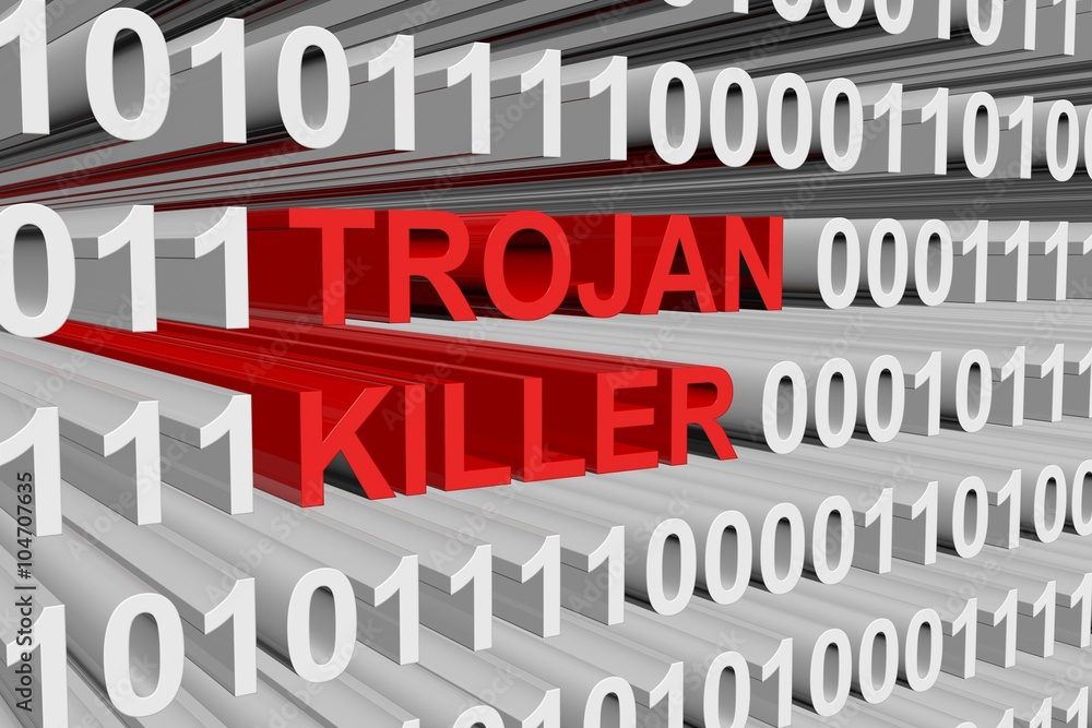 TROJAN KILLER is presented in the form of binary code