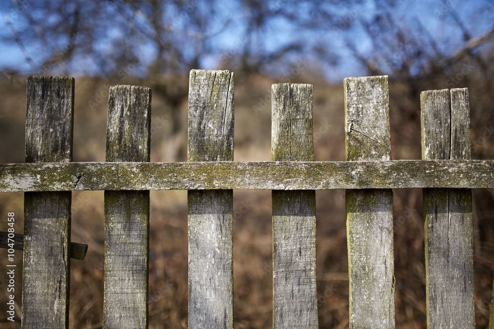 Old fence Old fence
