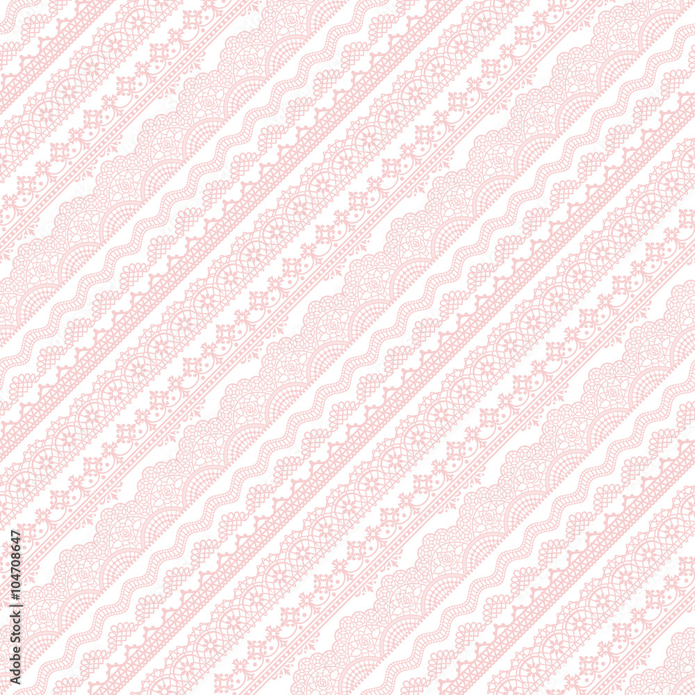 ストライプ 斜め 刺繍レース 背景 Stock Vector Adobe Stock