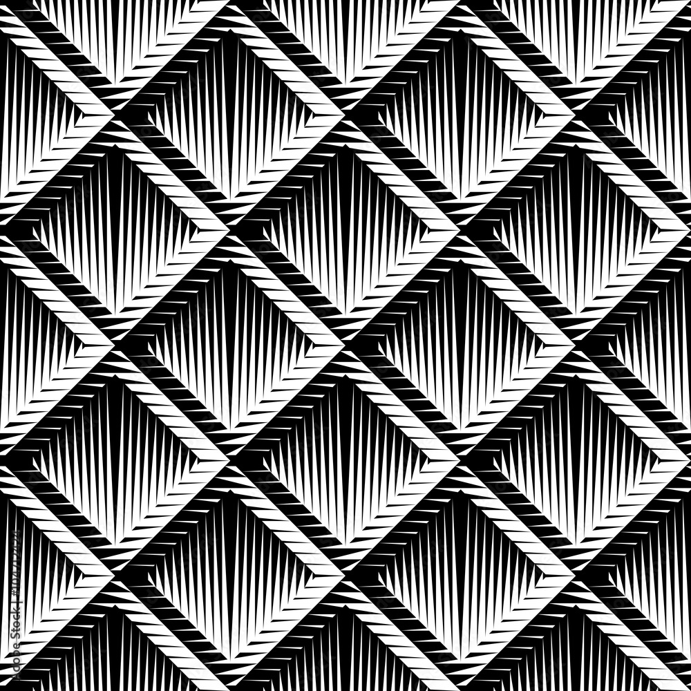 Design seamless diamond convex pattern Design seamless diamond convex pattern