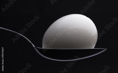 Egg on the spoon