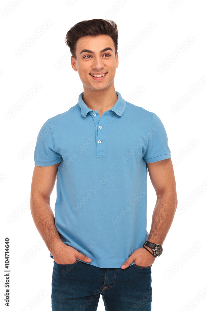 man posing with hands in pockets man posing with hands in pockets