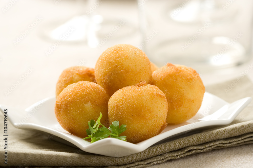 Chicken bites fast food snack Chicken bites fast food snack