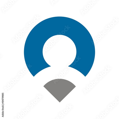 human pin logo Free Download human pin logo - GFXLoad