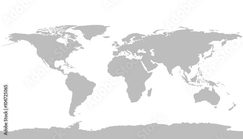 Fototapeta Naklejka Na Ścianę i Meble -  Vector World Map ,element furnished by Nasa