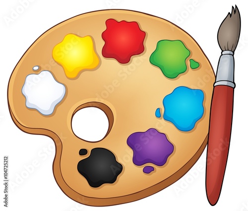 Paint palette theme image 1
