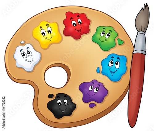 Paint palette theme image 2