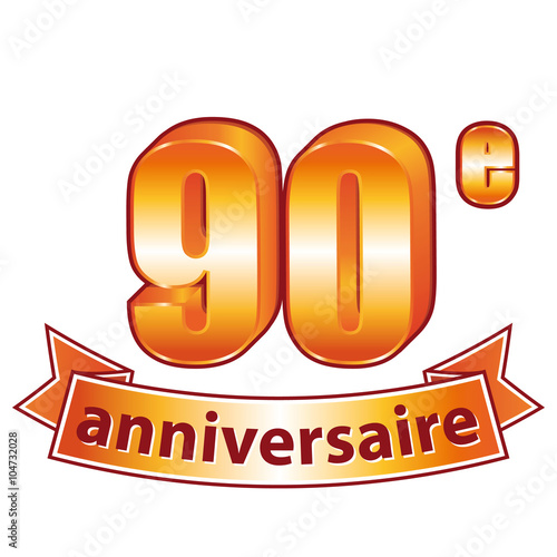 90ème anniversaire.