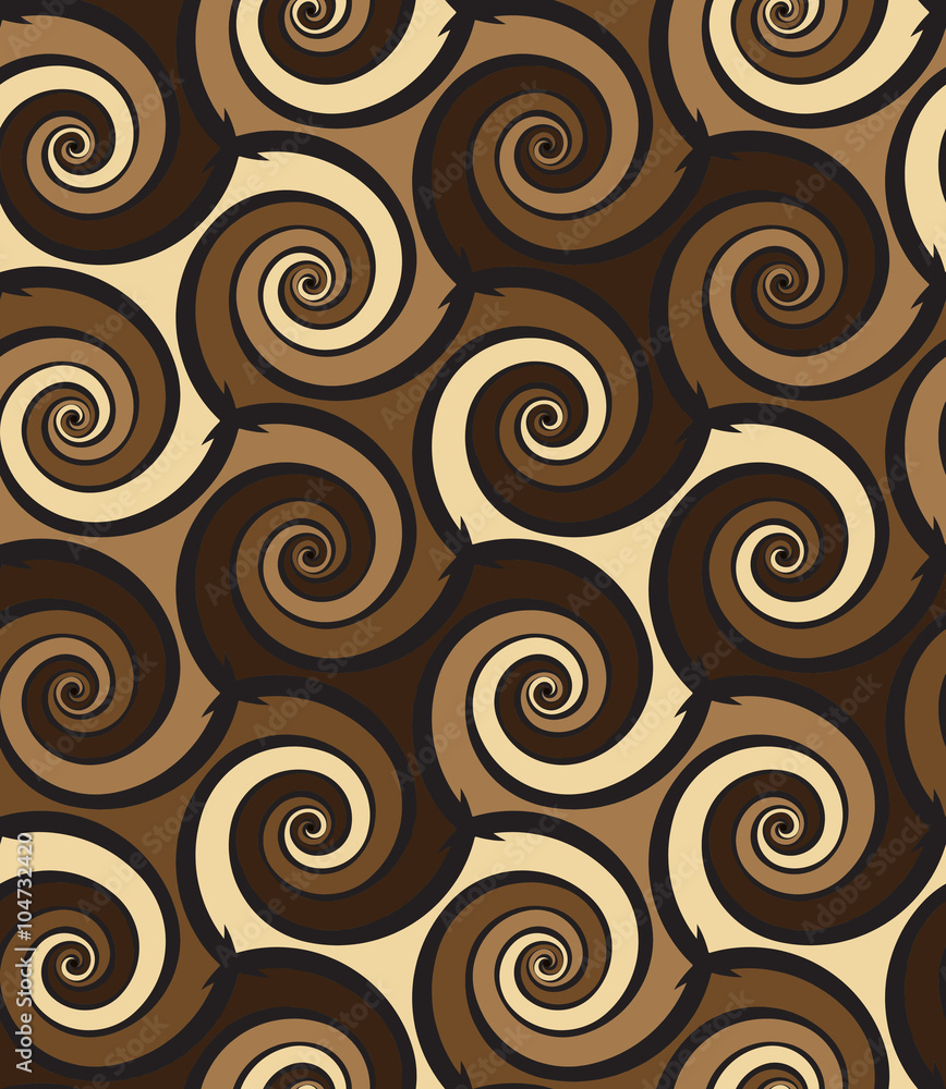 Abstract swirls seamless pattern Abstract swirls seamless pattern