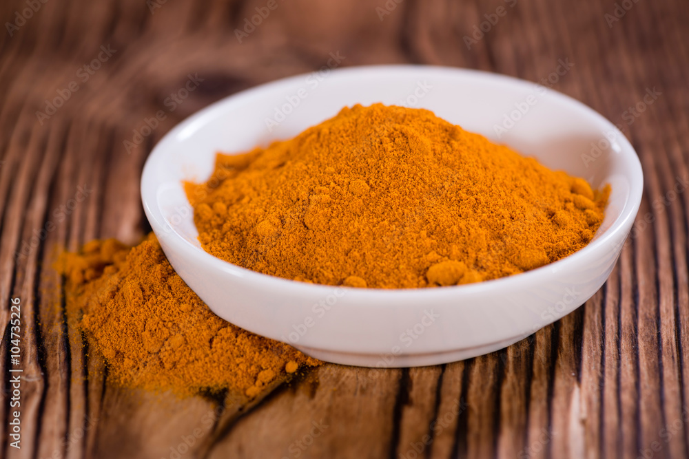 Heap of Turmeric (selective focus) Heap of Turmeric (selective focus)