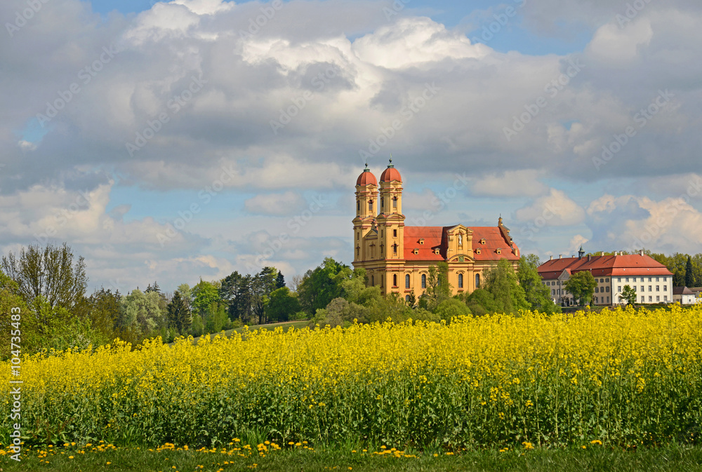 Schönenebergkirche in Ellwangen / Baden-Württemberg, Deutschland