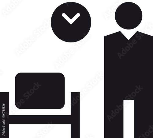 a WAITING ROOM icon