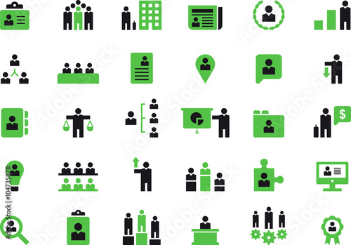 Business, HHRR & Management icons