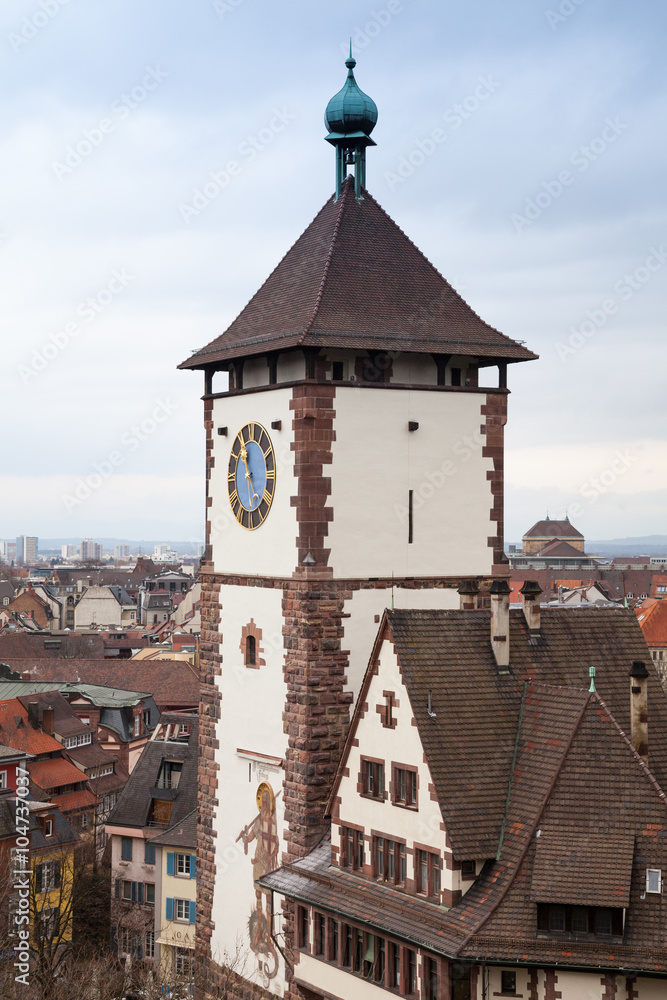 Fototapeta premium Schwabentor, Freiburg im Breisgau