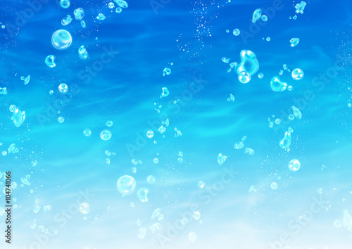 水中の背景 