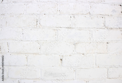 White bricks background