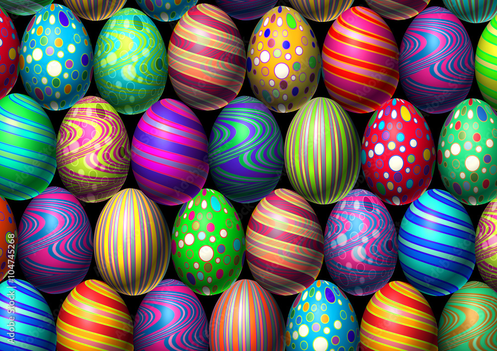 Obraz premium Easter Egg Background