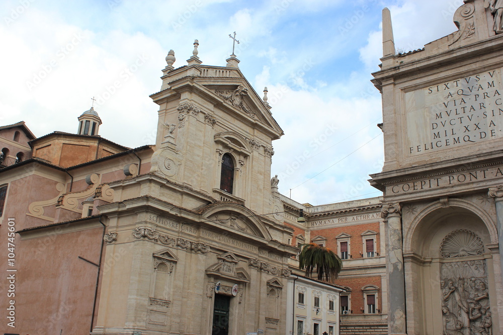 Rom: Die berühmte Kirche Santa Maria della Vittoria (Italien)