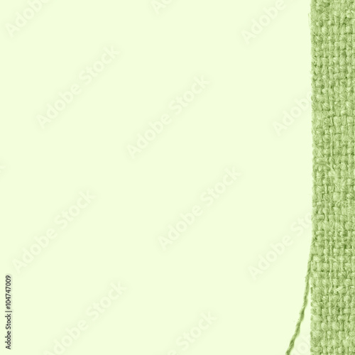 Wallpaper Mural Textile yarn, fabric style, green canvas, cover material, retro-styled background Torontodigital.ca