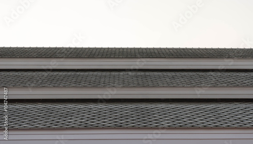 beauty pattern roof tile