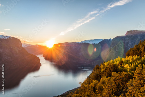 Stegastein Aurland Fjord Norway