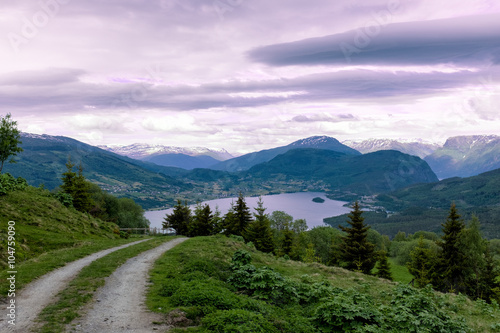 Gravel Road in Norway