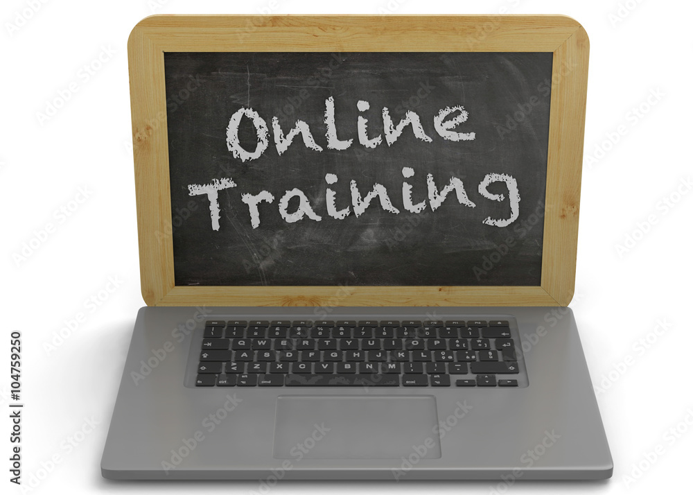 Online Training Concept - 3D Online Training Concept - 3D