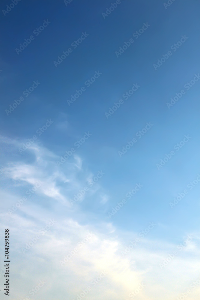 Blank soft sky background Blank soft sky background