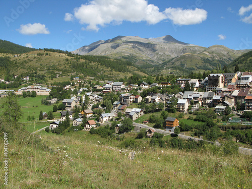 Village de Beuil dans les Alpes Maritimes