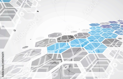 abstract technology background Business & development direction