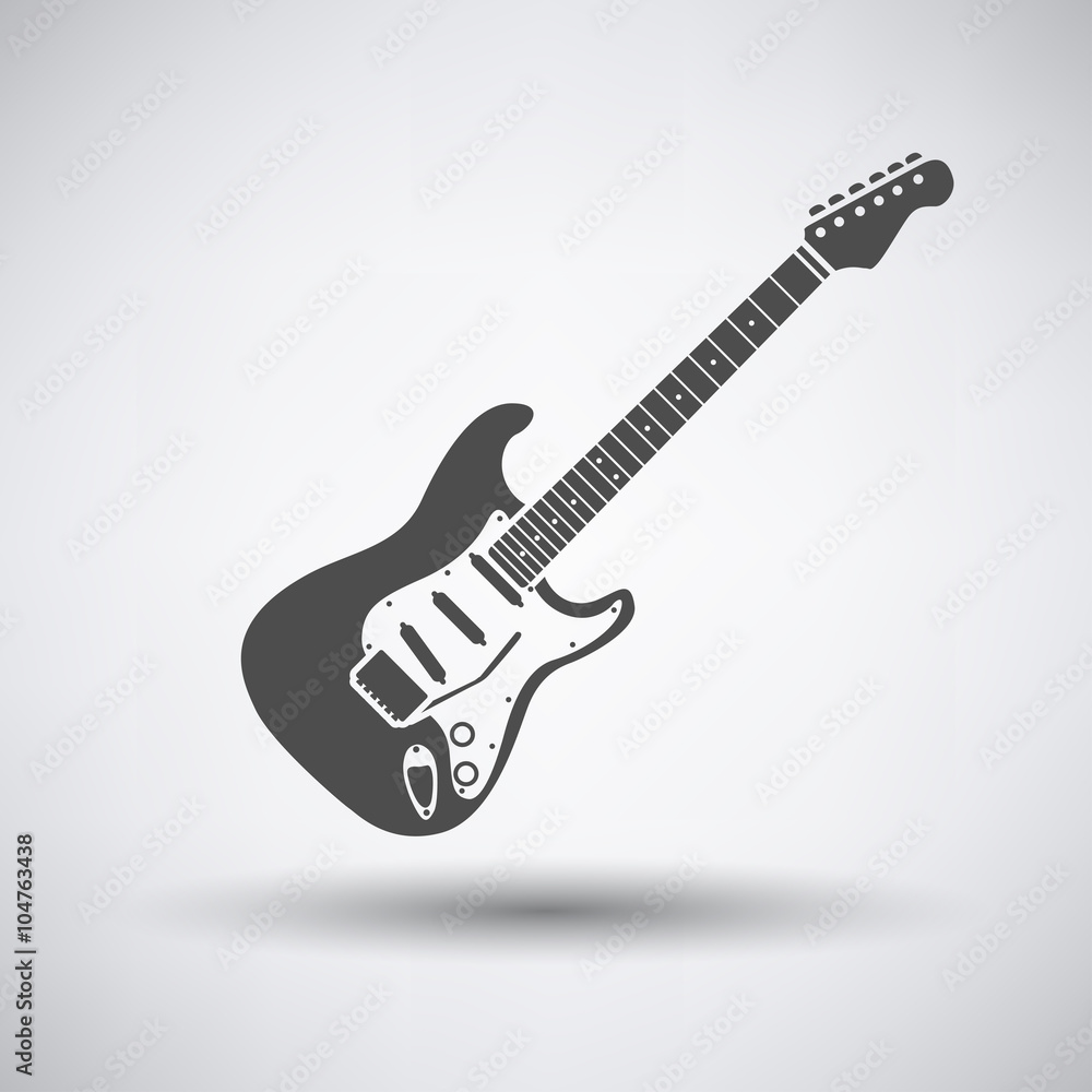 Fototapeta premium Electric guitar icon