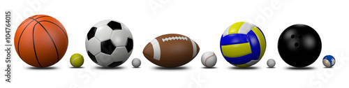 Valokuva Sports Balls Collection