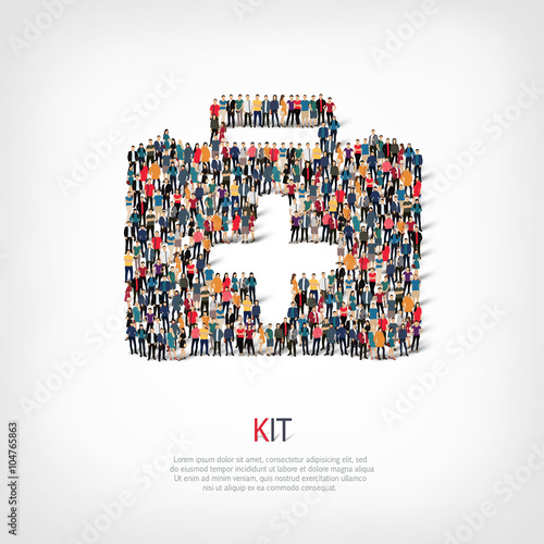 people   first aid kit medicine