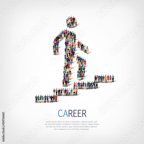 people   man walking  stairs career