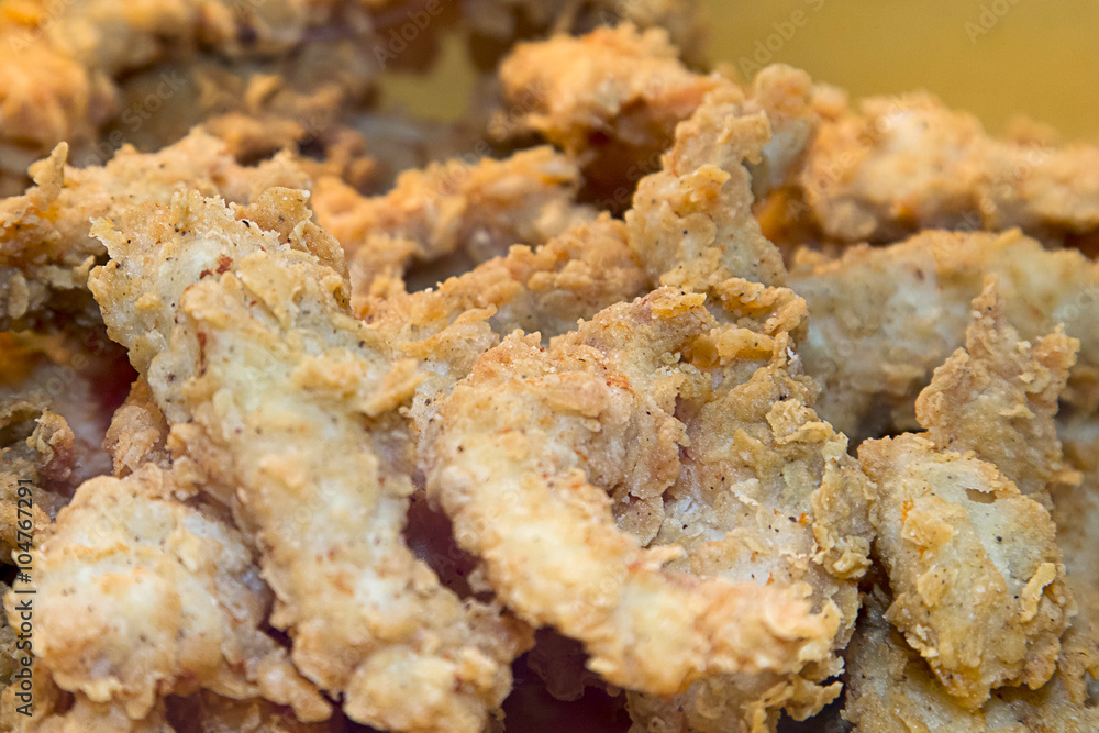 Fried chicken in breadcrumbs Fried chicken in breadcrumbs