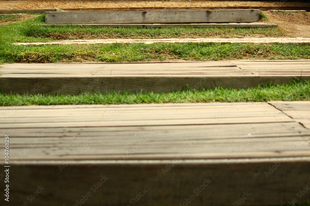 Fototapeta premium wood stair