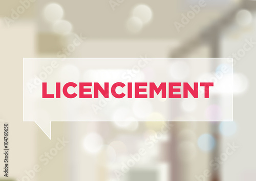 Licenciement