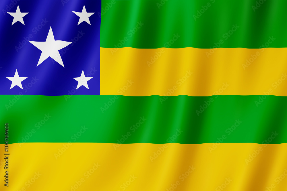 Flag of Sergipe state in Brazil Flag of Sergipe state in Brazil