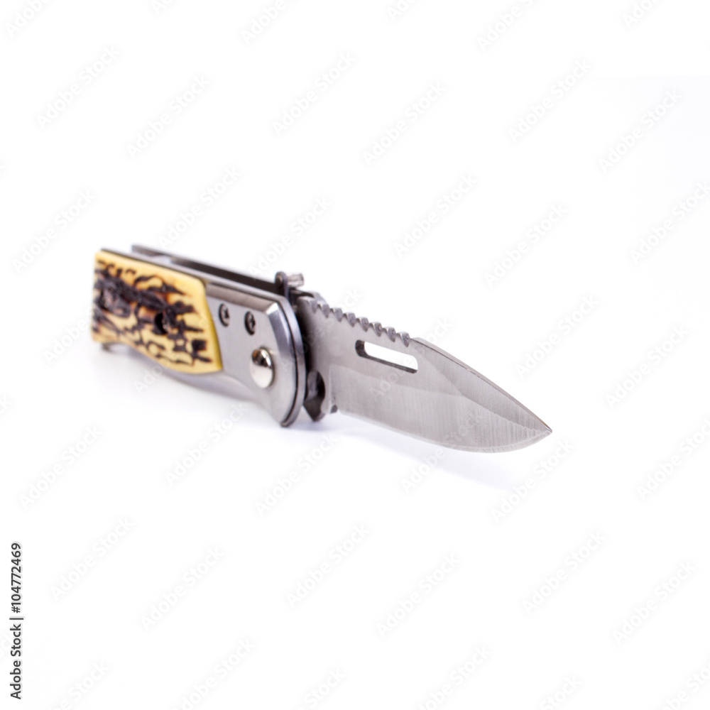 pocket knife - isolated