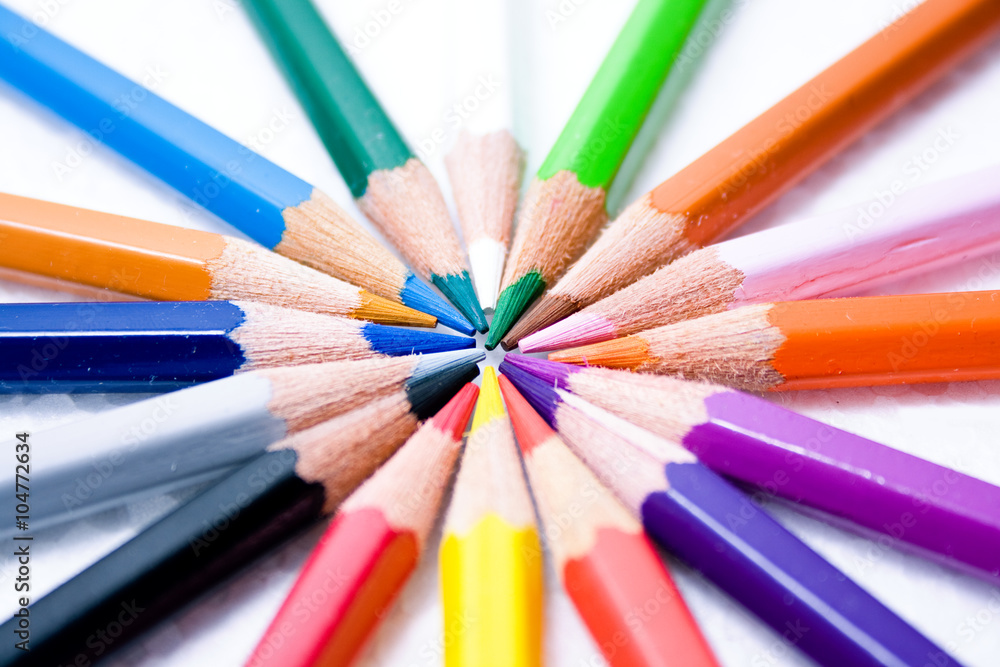 Colored pencils Colored pencils