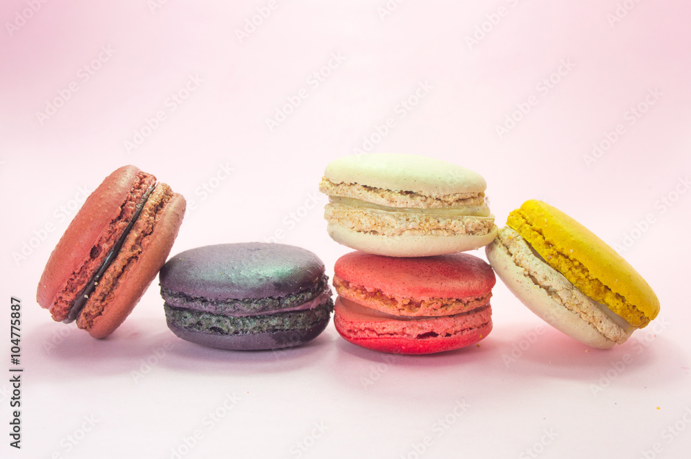 colorful macaron colorful macaron