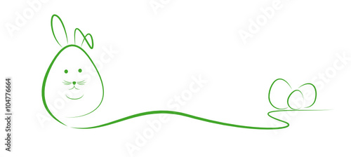 osterhase mit schlappohr