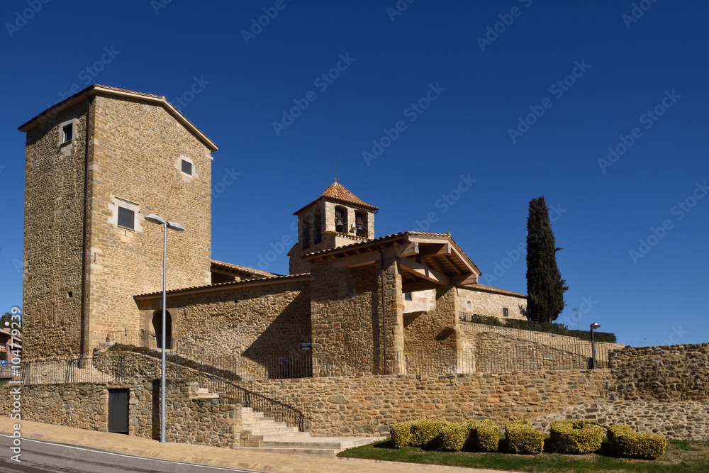 Village of Palol de Revardit, Girona province,Catalonia,Spain