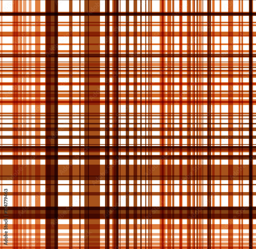 Seamless bright red and brown checkered pattern. Vector illustra Seamless bright red and brown checkered pattern. Vector illustra