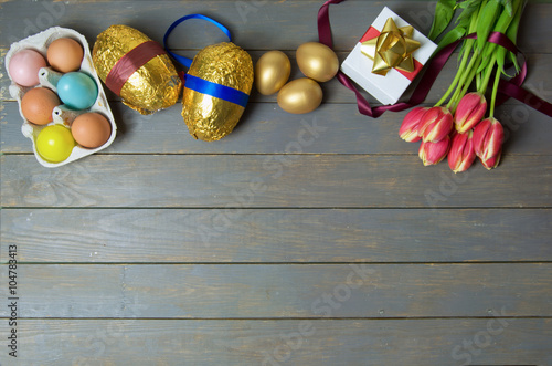 Easter egg background
