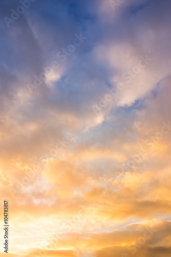 Sunset Sky background © alice_photo
