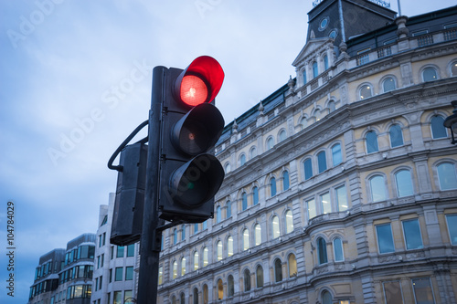 Traffic light, London