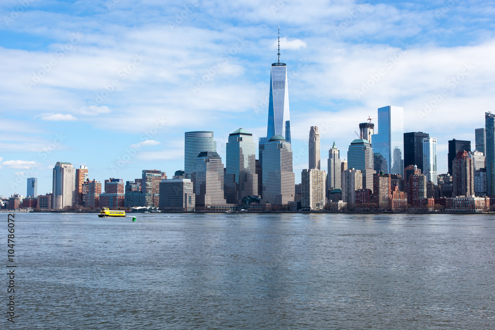 Obraz premium Skyline Dolnego Manhattanu